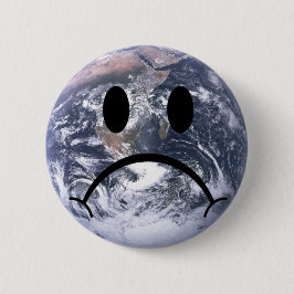 Bóton Redondo 5.08cm Crachá triste da terra