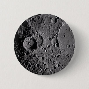 Bóton Redondo 5.08cm Crateras Lunares Artemis II