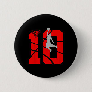 Bóton Redondo 5.08cm Crianças de 10 anos de idade Bysketbyll Partythe d