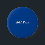 Bóton Redondo 5.08cm Criar Texto Personalizado Azul<br><div class="desc">Botão Adicionar Texto Personalizado Azul Crie</div>