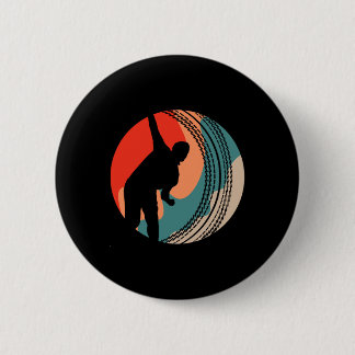 Bóton Redondo 5.08cm Cricket Player 1