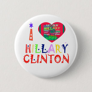 Bóton Redondo 5.08cm Crie Sua Própria Citação De Amor Hillary Inspiraci