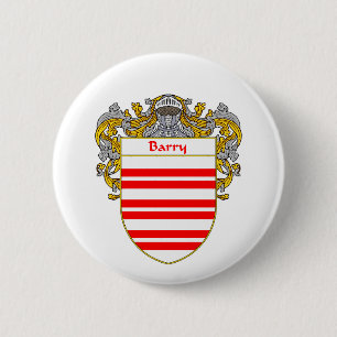 Bóton Redondo 5.08cm Crista da brasão/família de Barry (envolvida)