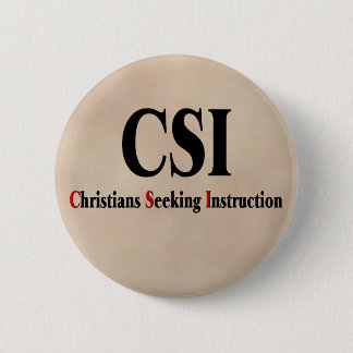 Bóton Redondo 5.08cm Cristãos CSI