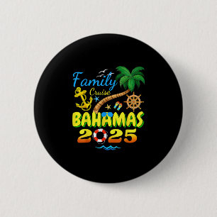 Bóton Redondo 5.08cm Cruzeiro Hamas 2025 Família Amigos Grupo Férias Ma