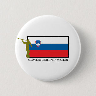 BÓTON REDONDO 5.08CM CTR DA MISSÃO LDS DE SLOVENIA LJUBLJANA