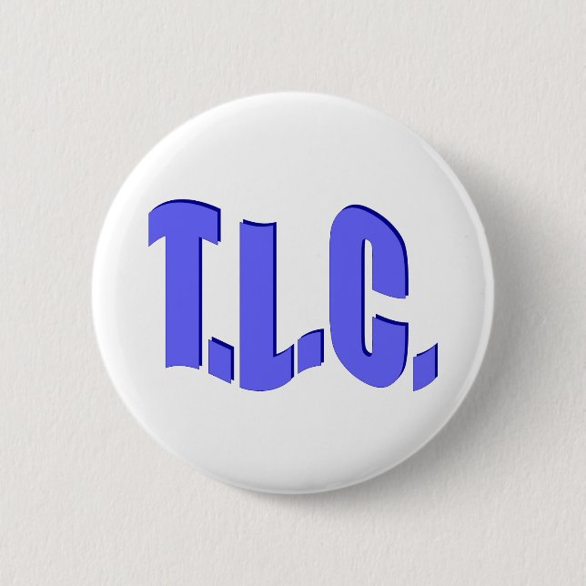 Bóton Redondo 5.08cm Cuidado de amor macio (Frente)