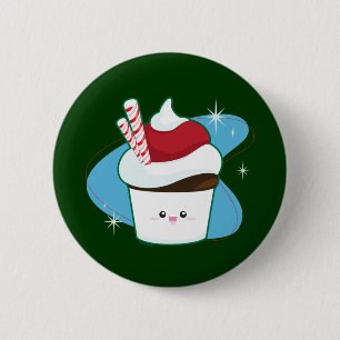 Bóton Redondo 5.08cm Cupcake do Peppermint