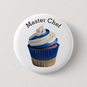 Bóton Redondo 5.08cm Cupcake Master Chef