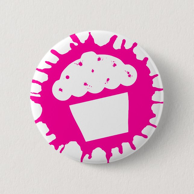 Bóton Redondo 5.08cm cupcake splatz (Frente)