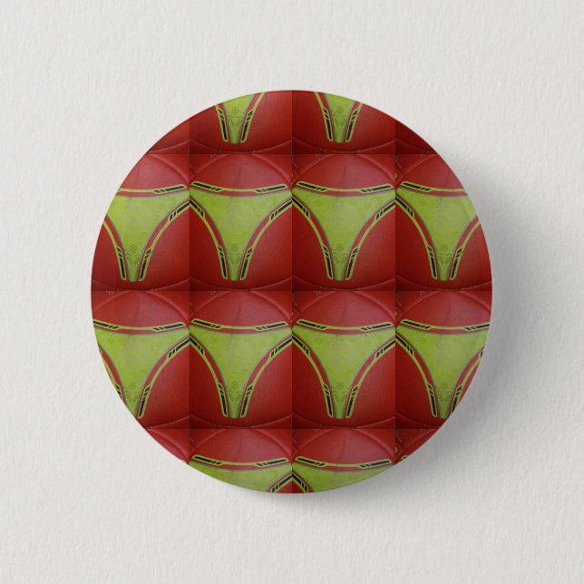 Bóton Redondo 5.08cm Curvas amarelas do ouro.JPG (Frente)