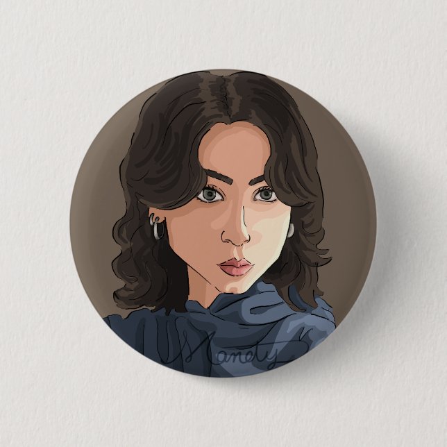 Bóton Redondo 5.08cm Custom badge (Frente)