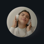 Bóton Redondo 5.08cm Custom Full Photo Modern<br><div class="desc">Custom Full Photo Modern button</div>