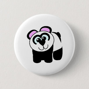 Bóton Redondo 5.08cm Cute Goofkins Panda