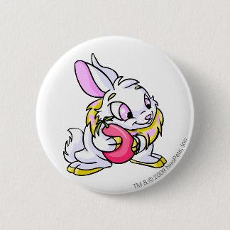 Bóton Redondo 5.08cm Cybunny amarelo que abraça Negg