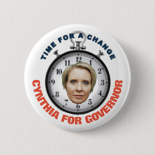 Bóton Redondo 5.08cm Cynthia Nixon 2018