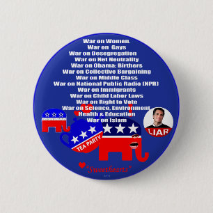 Bóton Redondo 5.08cm Da GUERRA botão sobre -