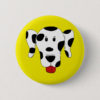 Bóton Redondo 5.08cm Dalmatian engraçado