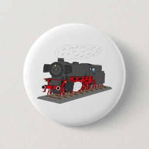 Bóton Redondo 5.08cm Dampflokomotive
