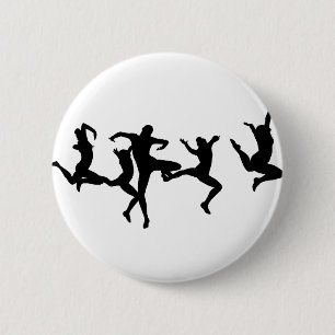 BÓTON REDONDO 5.08CM DANÇARINOS