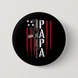 Bóton Redondo 5.08cm De julho Papa Pai Pai Ar-15 Pais Patrióticos da Ar