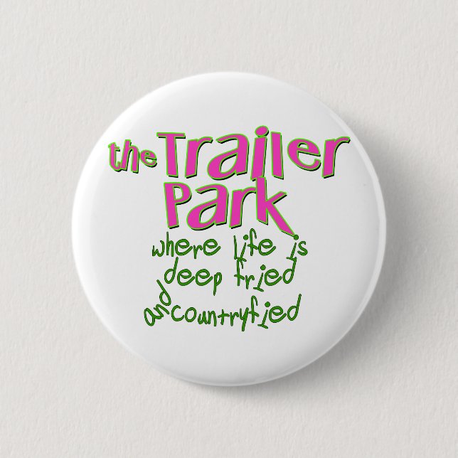 Bóton Redondo 5.08cm Deep Fried Country (Frente)