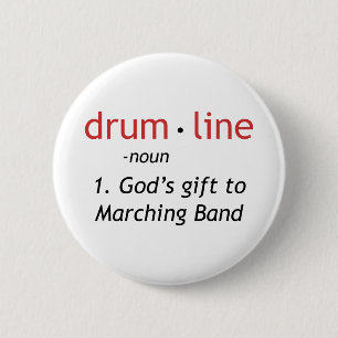 Bóton Redondo 5.08cm Definição de Drumline