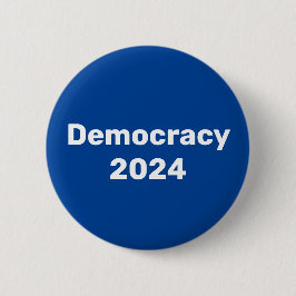 Bóton Redondo 5.08cm Democracia 2024 Eleição Presidencial