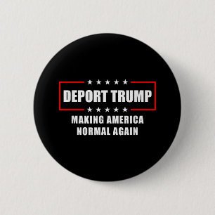 Bóton Redondo 5.08cm Deport Trump Torna A América Normal Novamente Engr
