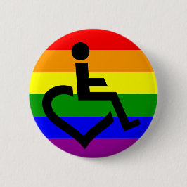 Bóton Redondo 5.08cm Desabilitou o crachá do orgulho de LGBT
