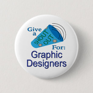 Bóton Redondo 5.08cm Descubra os designers gráficos