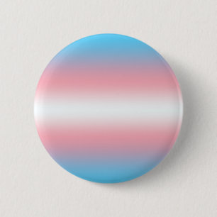 Bóton Redondo 5.08cm Desenho de padrão de bandeira do orgulho transgêne