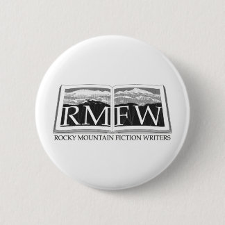 Bóton Redondo 5.08cm Desgaste do logotipo dos escritores da ficção da