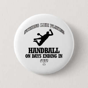 Bóton Redondo 5.08cm design do handball