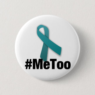 Bóton Redondo 5.08cm Design do #MeToo com fita