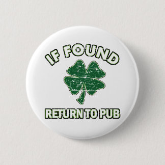 Bóton Redondo 5.08cm Design legal do dia de St Patrick