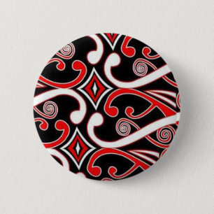 Bóton Redondo 5.08cm design maori