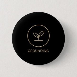 Bóton Redondo 5.08cm Design Minimalista de Enraizamento Amante da Natur