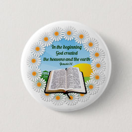 Bóton Redondo 5.08cm Deus Criado