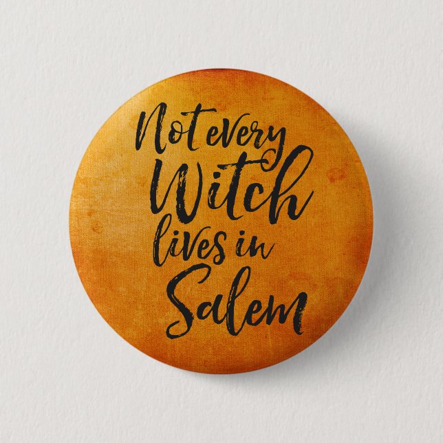 Bóton Redondo 5.08cm Dia de as Bruxas engraçado | Nem Todas As Bruxas V (Frente)