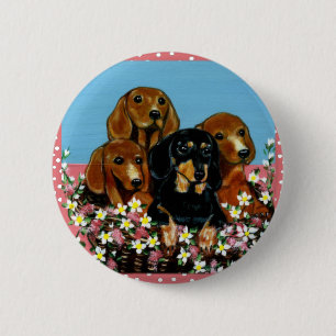 Bóton Redondo 5.08cm dia de as mães Dachshances
