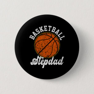 Bóton Redondo 5.08cm Dia de os pais de basquete de basquetebol