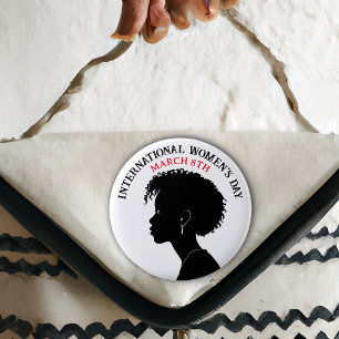 Bóton Redondo 5.08cm Dia Internacional da Mulher é 8 de março