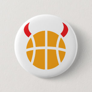 Bóton Redondo 5.08cm diabo do basquetebol