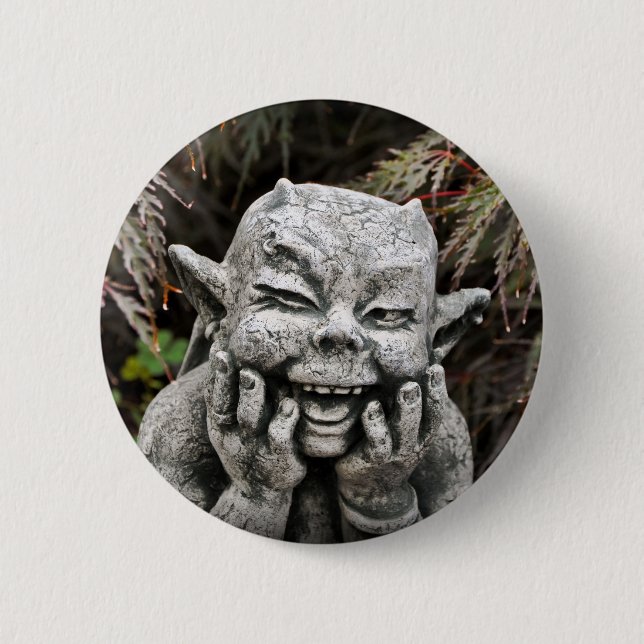 Bóton Redondo 5.08cm Diabo do jardim (Frente)