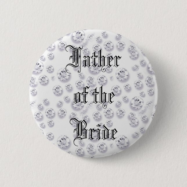 Bóton Redondo 5.08cm Diamantes (Frente)