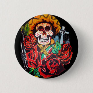 Bóton Redondo 5.08cm diâmetro de los muertos