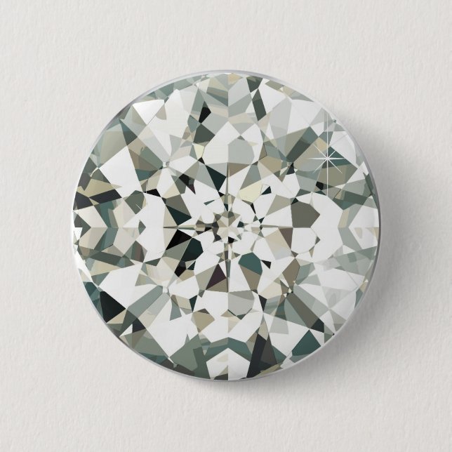 Bóton Redondo 5.08cm Diamond (Frente)