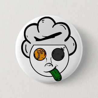 Bóton Redondo 5.08cm Dinheiro da mosca