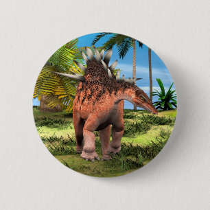 Bóton Redondo 5.08cm Dinossaur Kentrosaurus